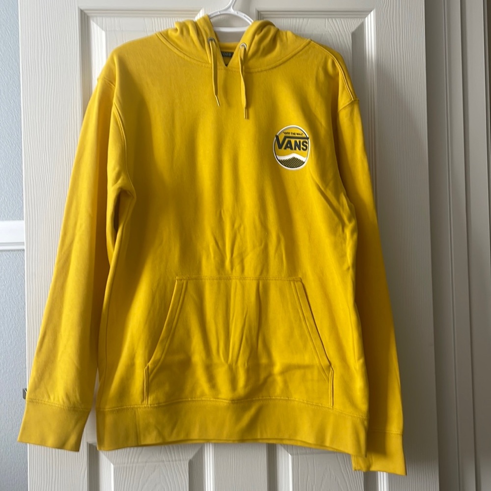 Yellow vans hoodie